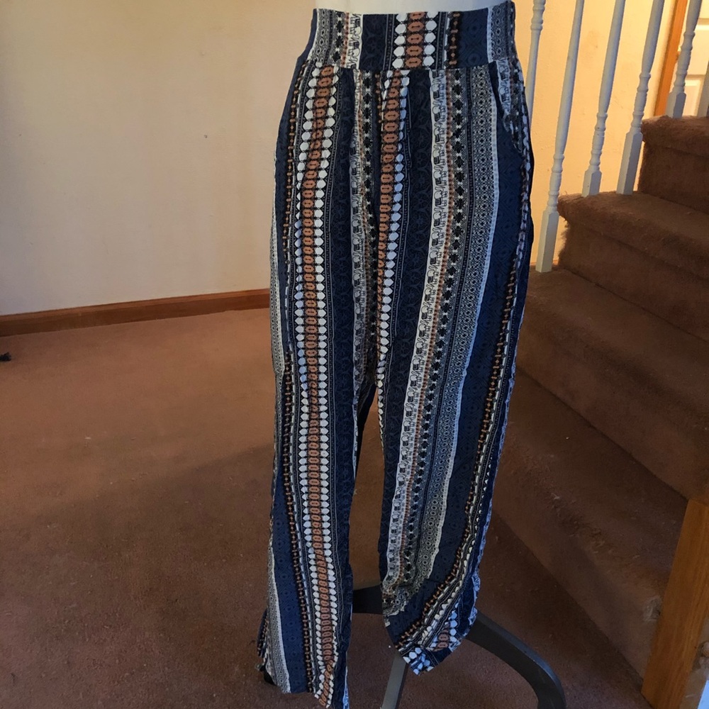 Printed Beach Pants - image 1
